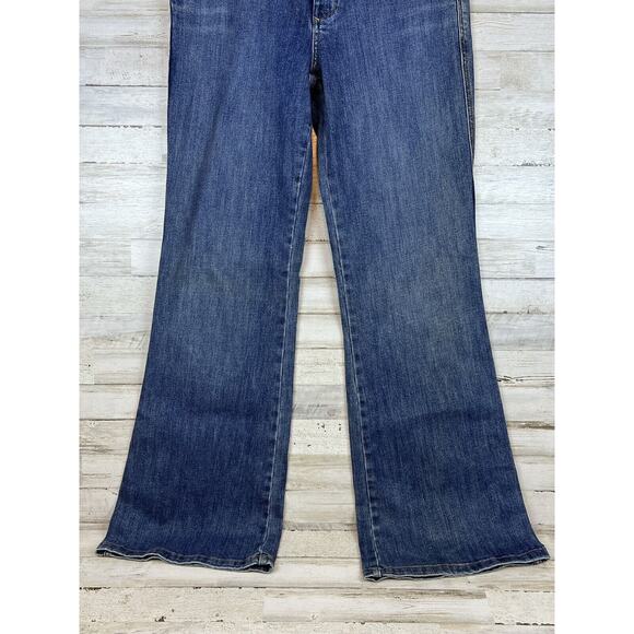 Tommy Hilfiger Jeans Women Size 6 2005 Flared Leg Leather Patch Stitched Pocket - Picture 3 of 12